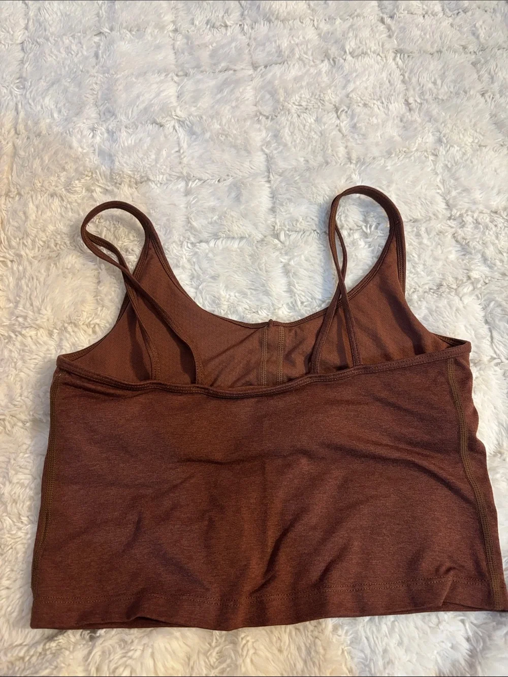 Vuori Brown Tank Crop Top - Women - Picture 2 of 3